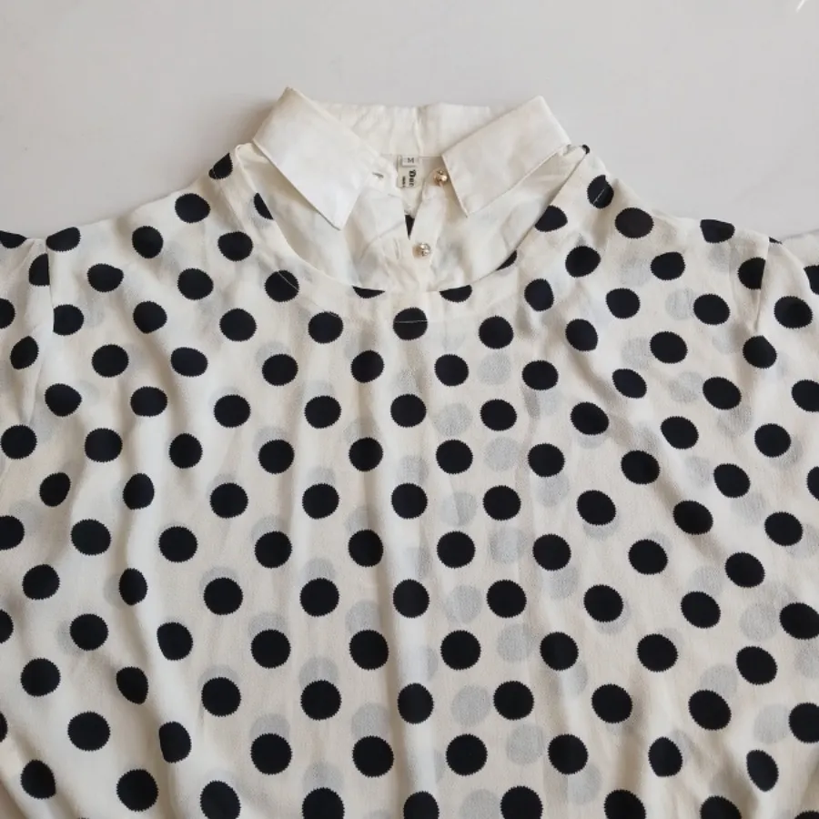 بلوز خال خالی