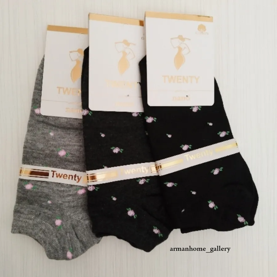 جوراب مچی گلدار