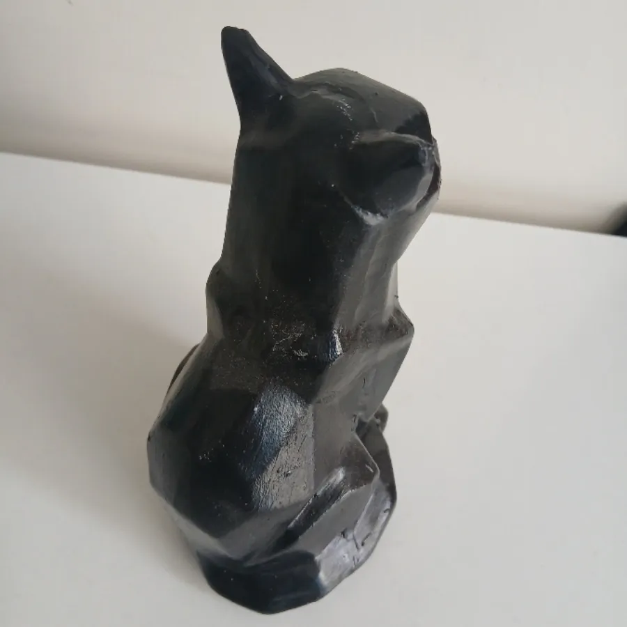 مجسمه هندسی گربه