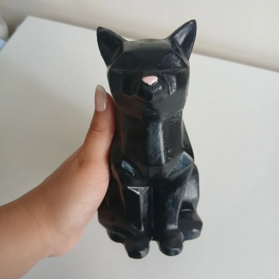 مجسمه هندسی گربه