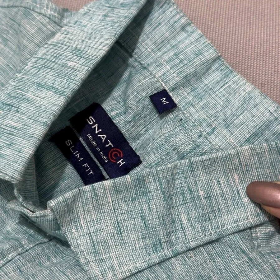 پیراهن لینن وارداتی