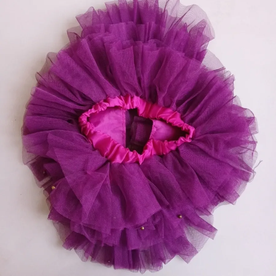 دامن توری بنفش