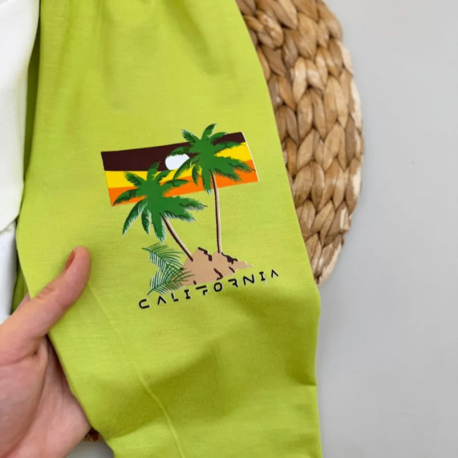 ست بلوز شلوار نخل