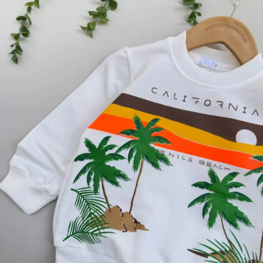 ست بلوز شلوار نخل