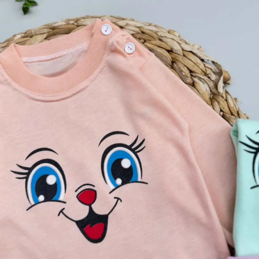 بلوز شلوار نوزادی چشمک