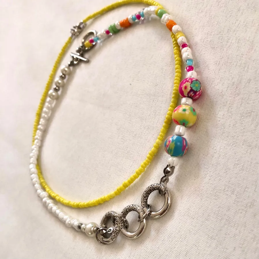 گردنبند منجوقی/مهره‌ای