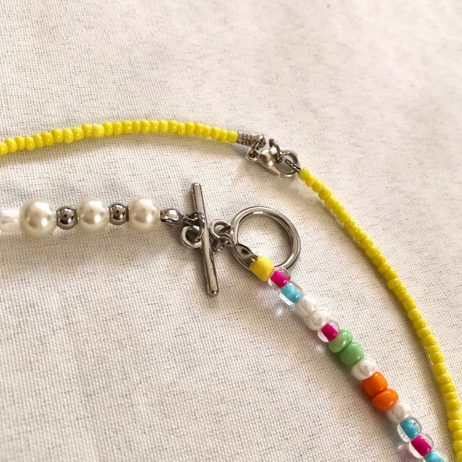 گردنبند منجوقی/مهره‌ای