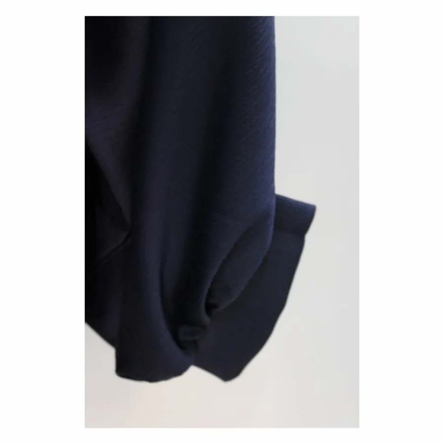 شومیز گرهی سرمه ای