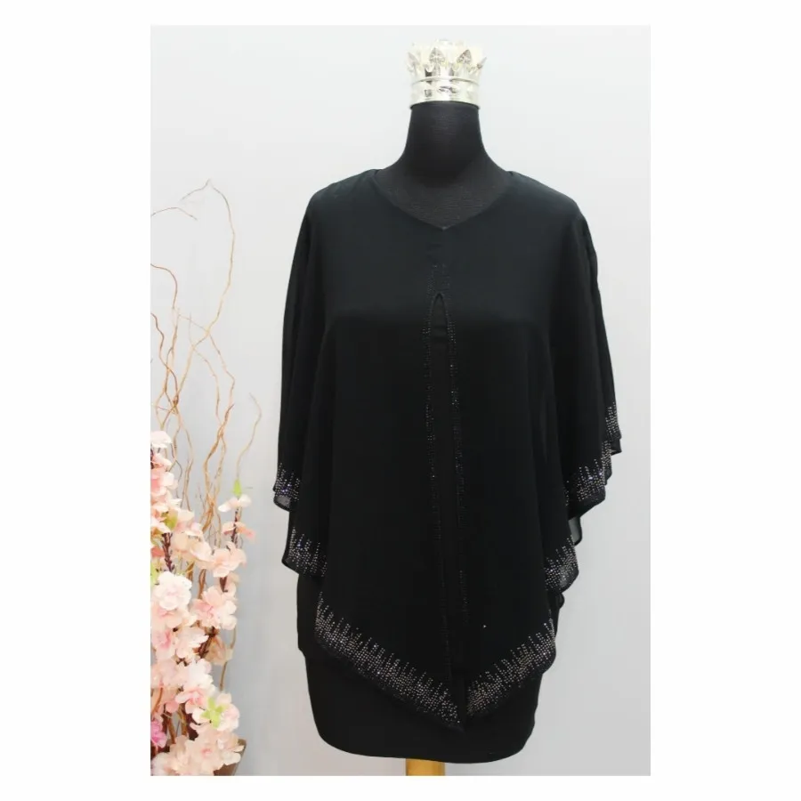 شومیز حریر خفاشی