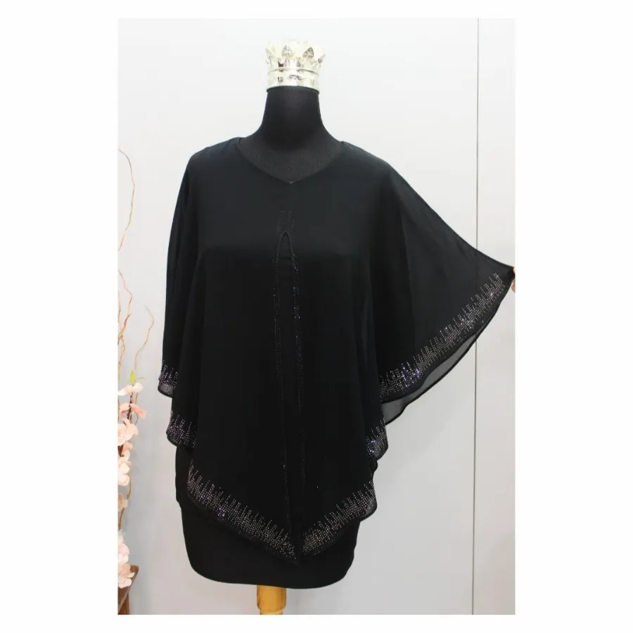 شومیز حریر خفاشی