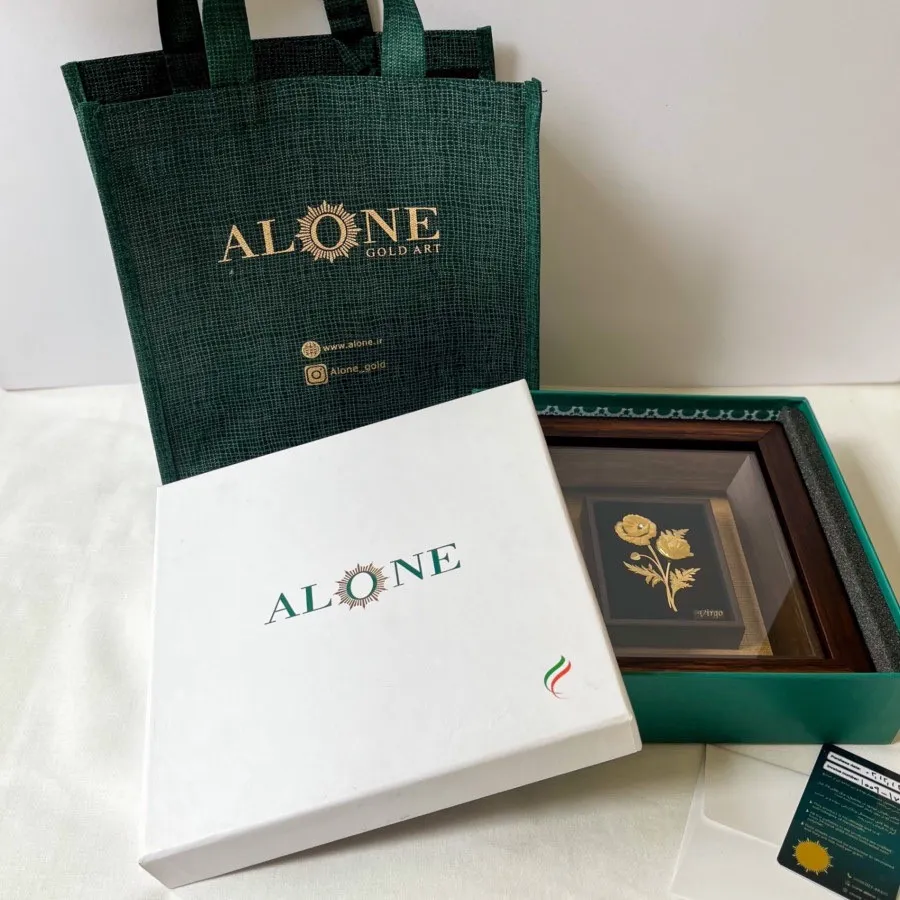 تابلو گل شقایق الون