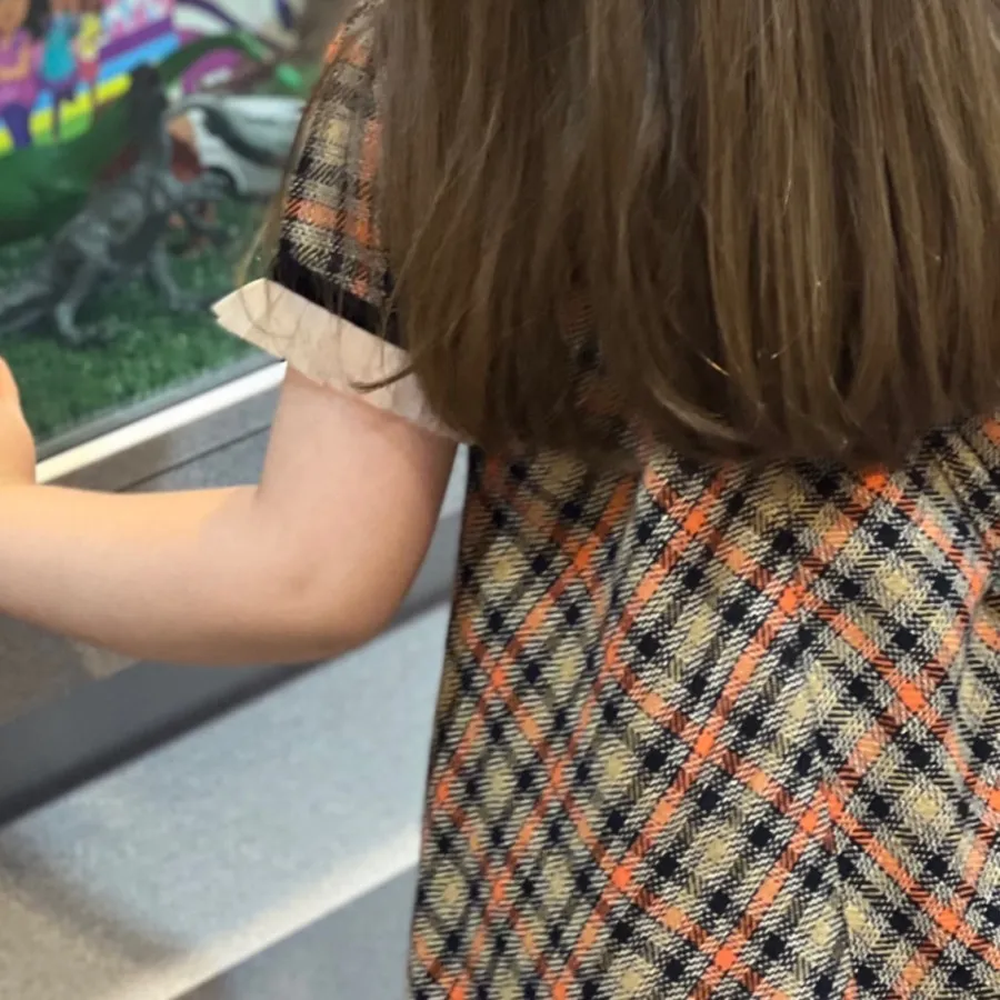 پیراهن دخترانه پاییزی