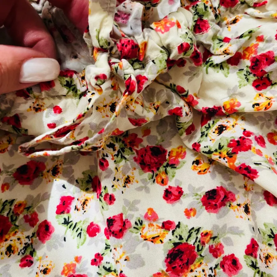 پیراهن نخی تابستانی