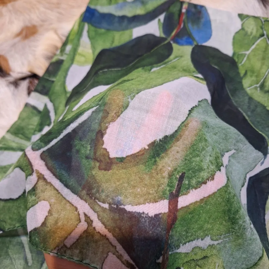 شال هاوایی سبز