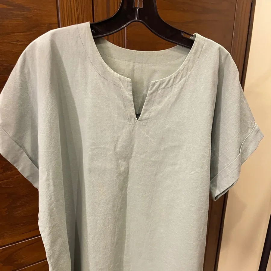 بلوز رنگ ماچایی