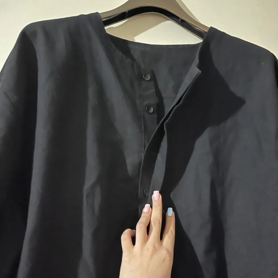 شومیز جلوبسته مشکی