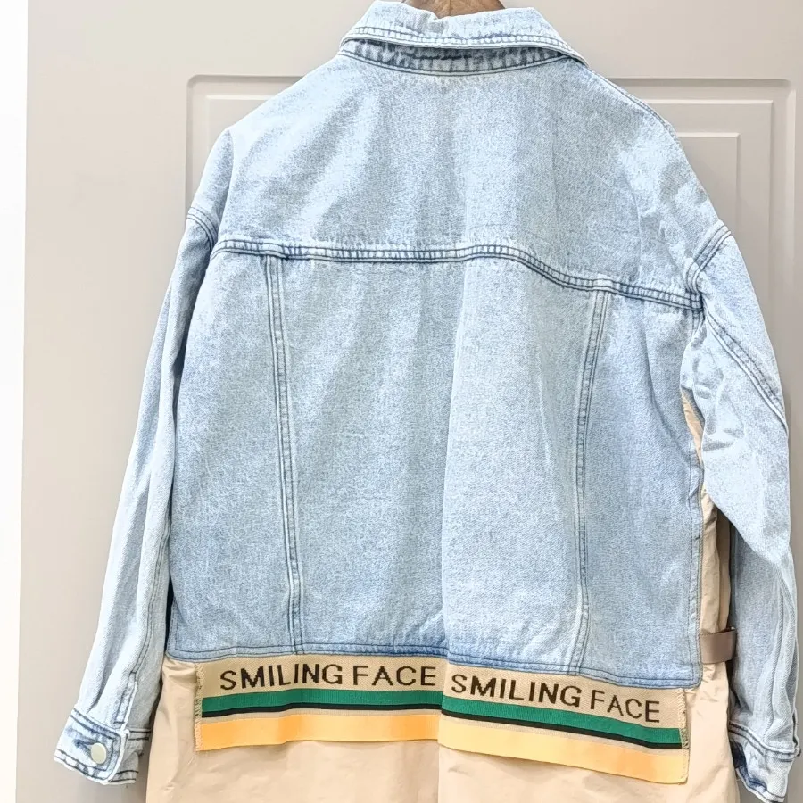 کت جین آبی خارجی وارداتی.