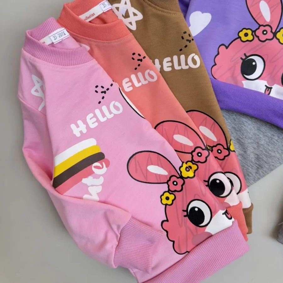 بلوز شلوار دخترانه زرافه