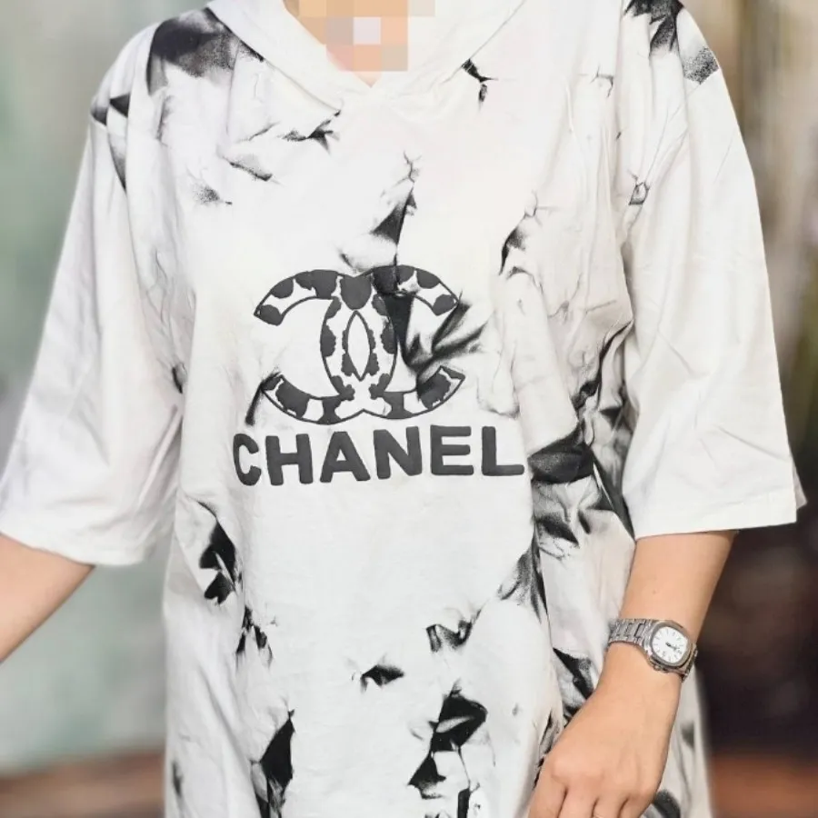 تیشرت لانگ کلاه دار