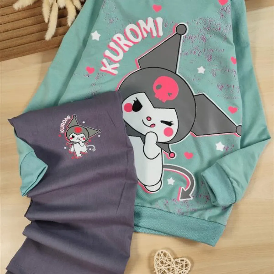 بلوز شلوار دخترانه کرومی