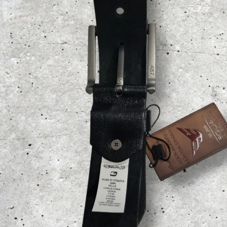 کمربند ترک سگک لبه چرمی