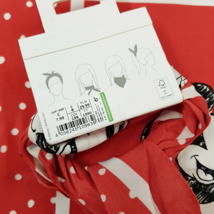 مینی اسکارف قرمز توپ توپی