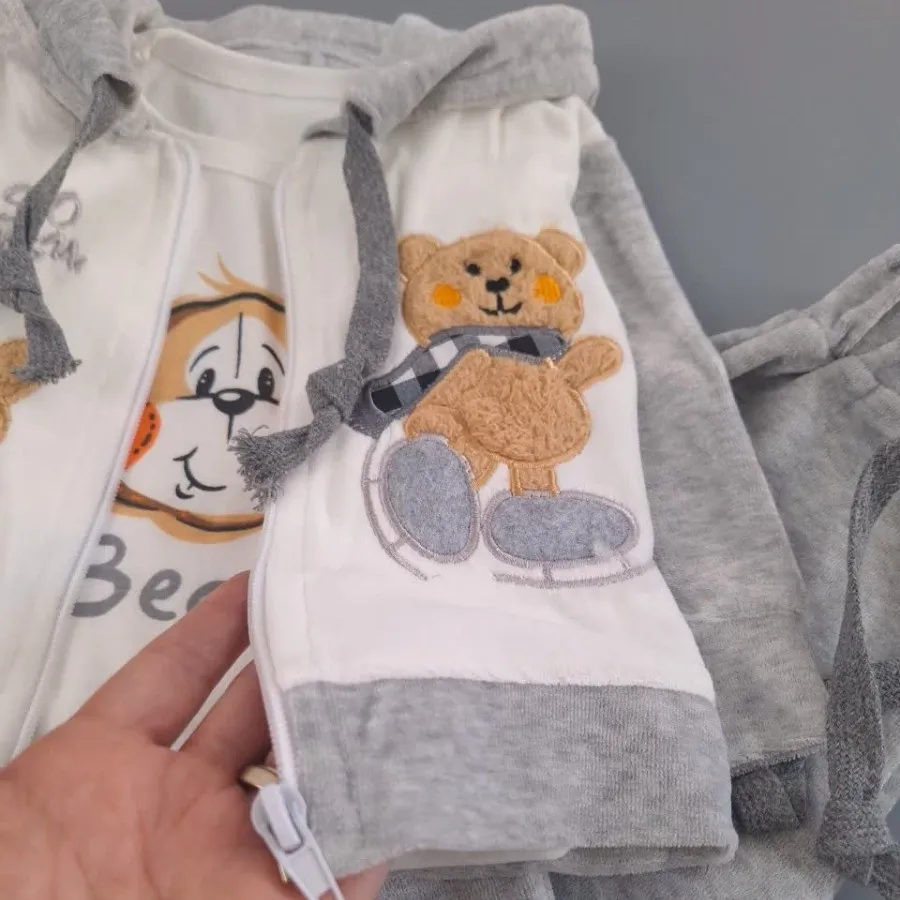 سه تیکه ی مخمل سویشرتی خر