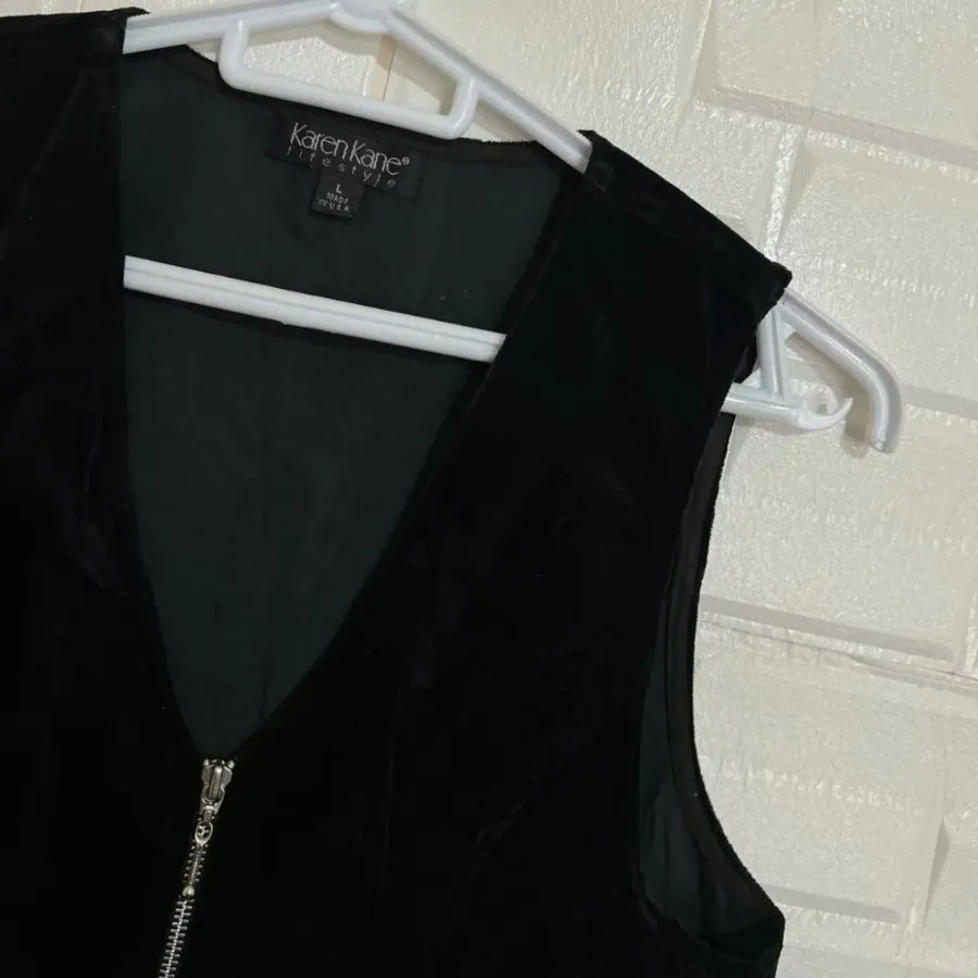 جلیقه مخمل زنانه