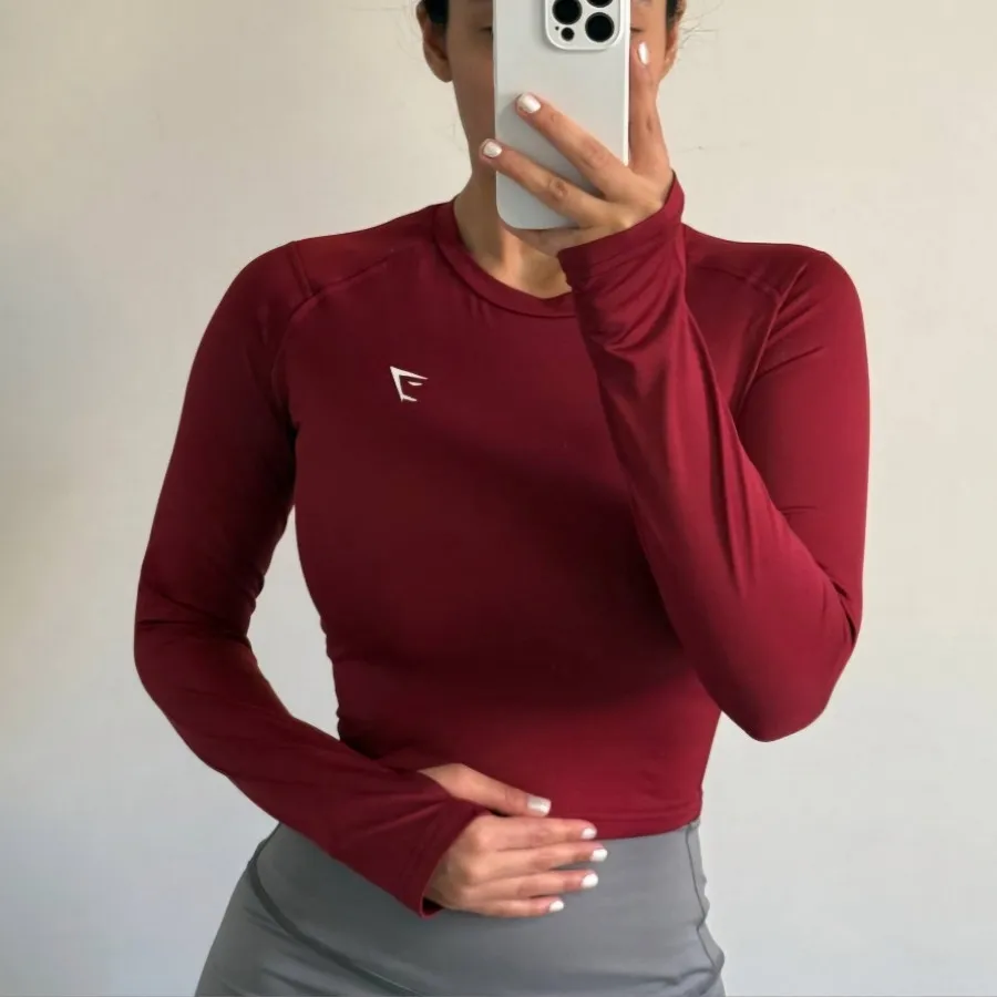 کراپ آستین بلند