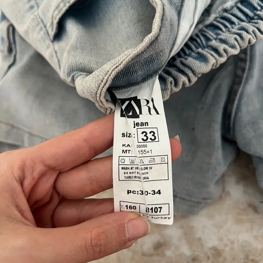 شورتک جین کمر کش