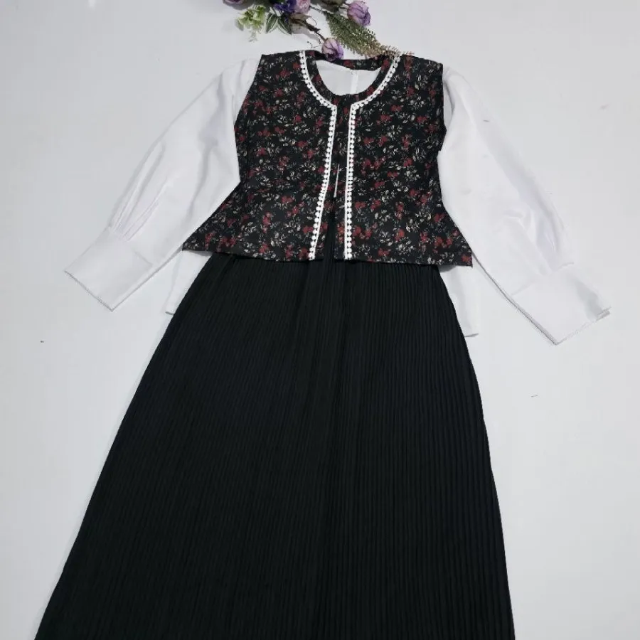 شومیز دامن جلیقه