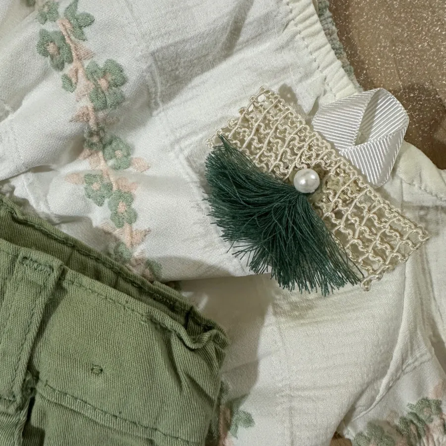 ست کراپ و شلوارک ترک