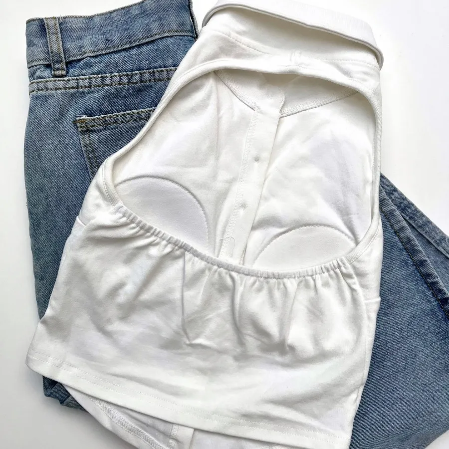 کراپ یقه دار