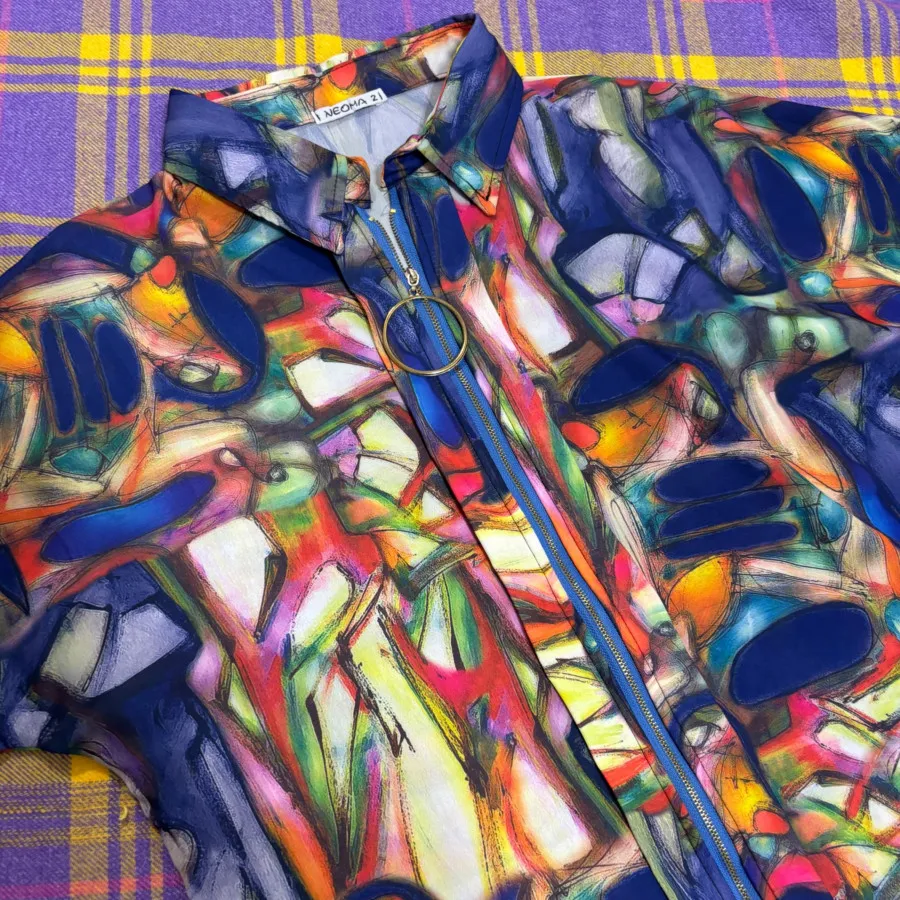 شومیز طرحدار