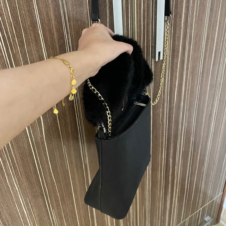 کیف مشکی لمه ای