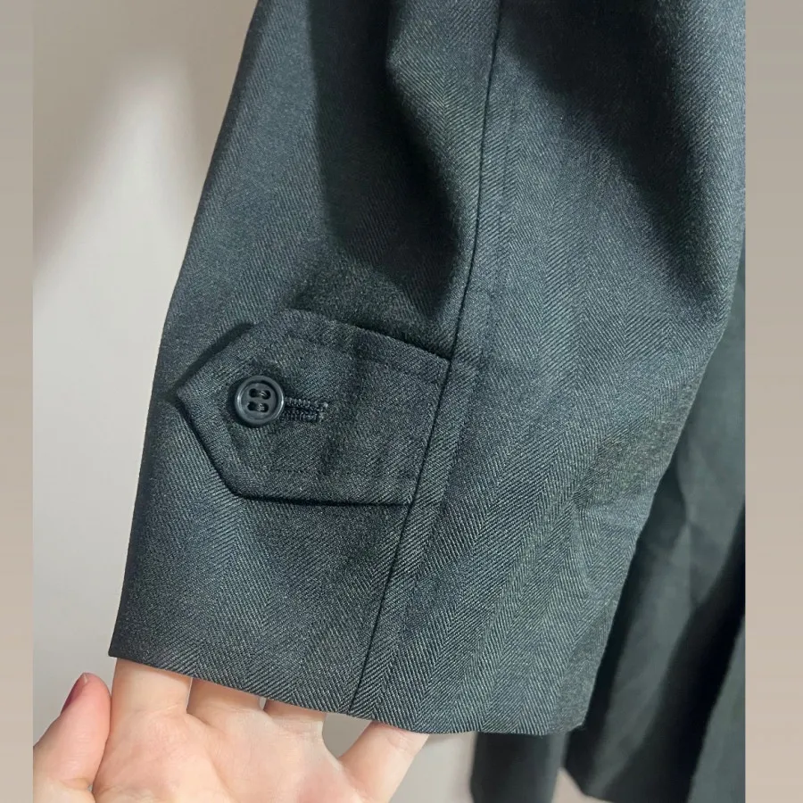 بارانی سبز یشمی تیره