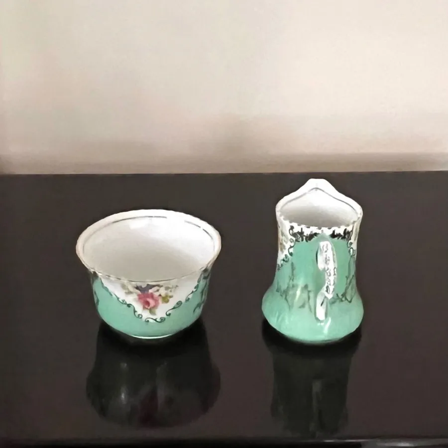 ظرف شیر وشکر انگلیس قدیمی