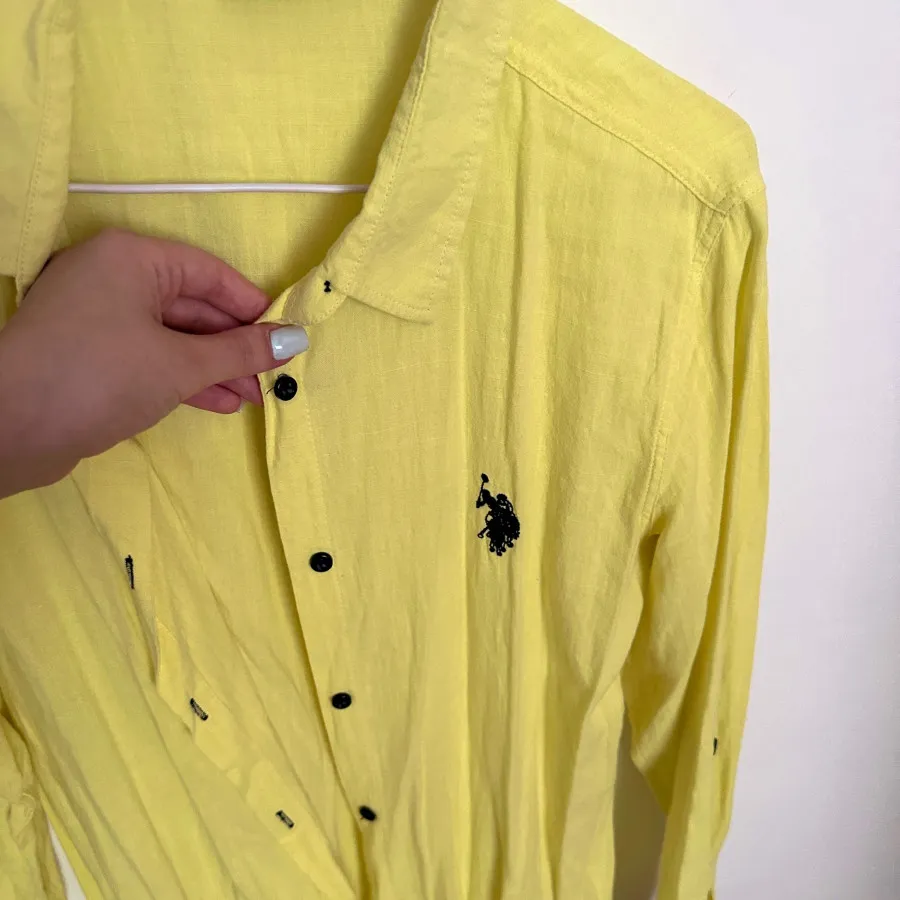 شومیز مانتویی یو اس پولو