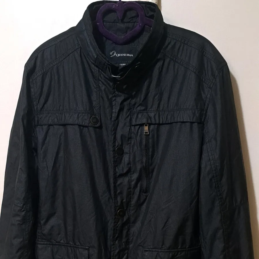 کاپشن مشکی مردانه حراج