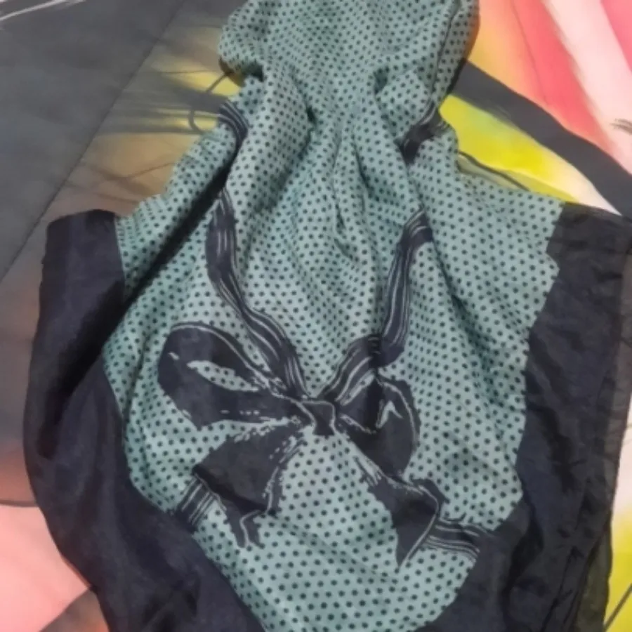 روسری حریر نخ