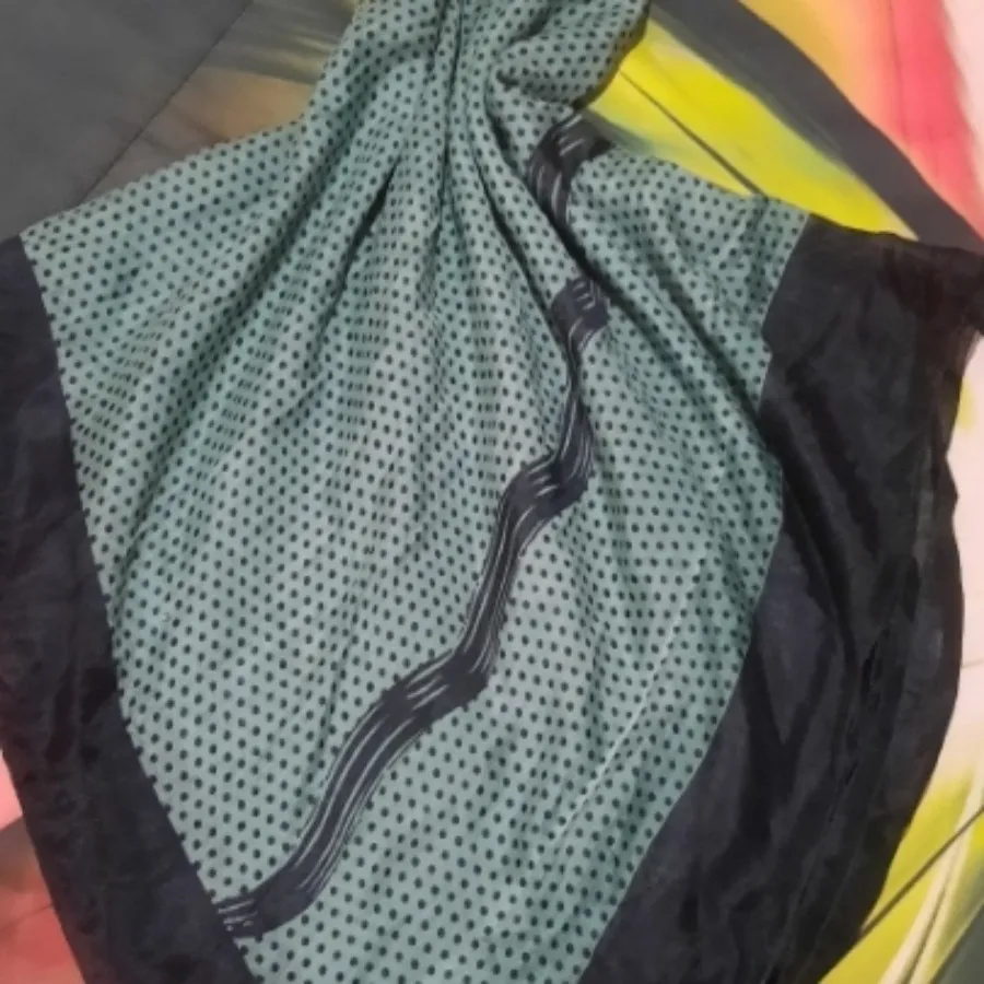 روسری حریر نخ