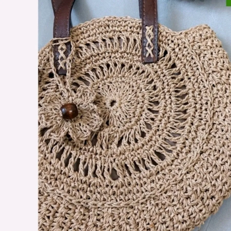 کیف رافیا آویزدار کوچک