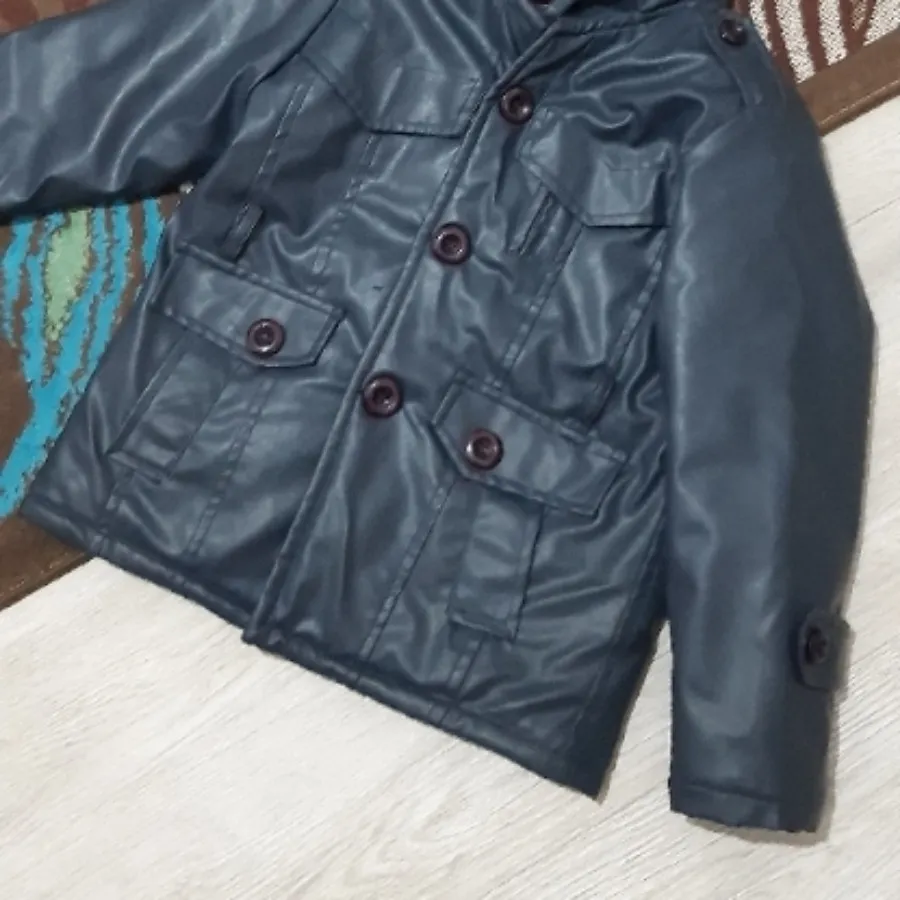 کاپشن چرم پسرانه