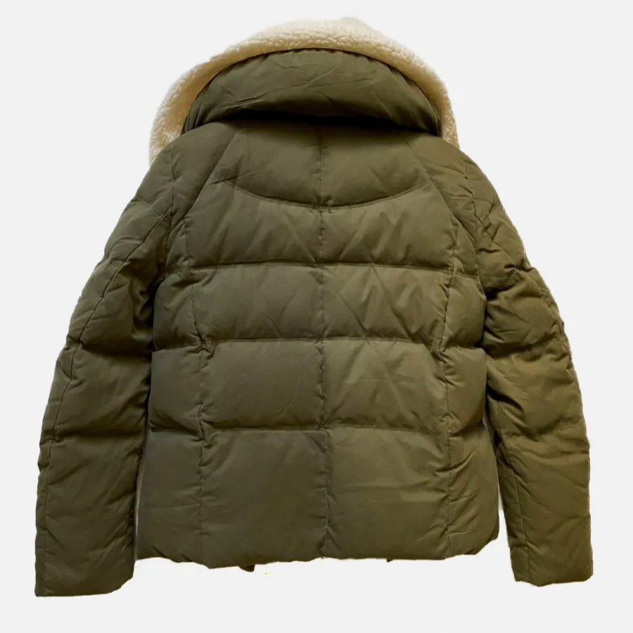 کاپشن پافر خزدارتدی ضخیم