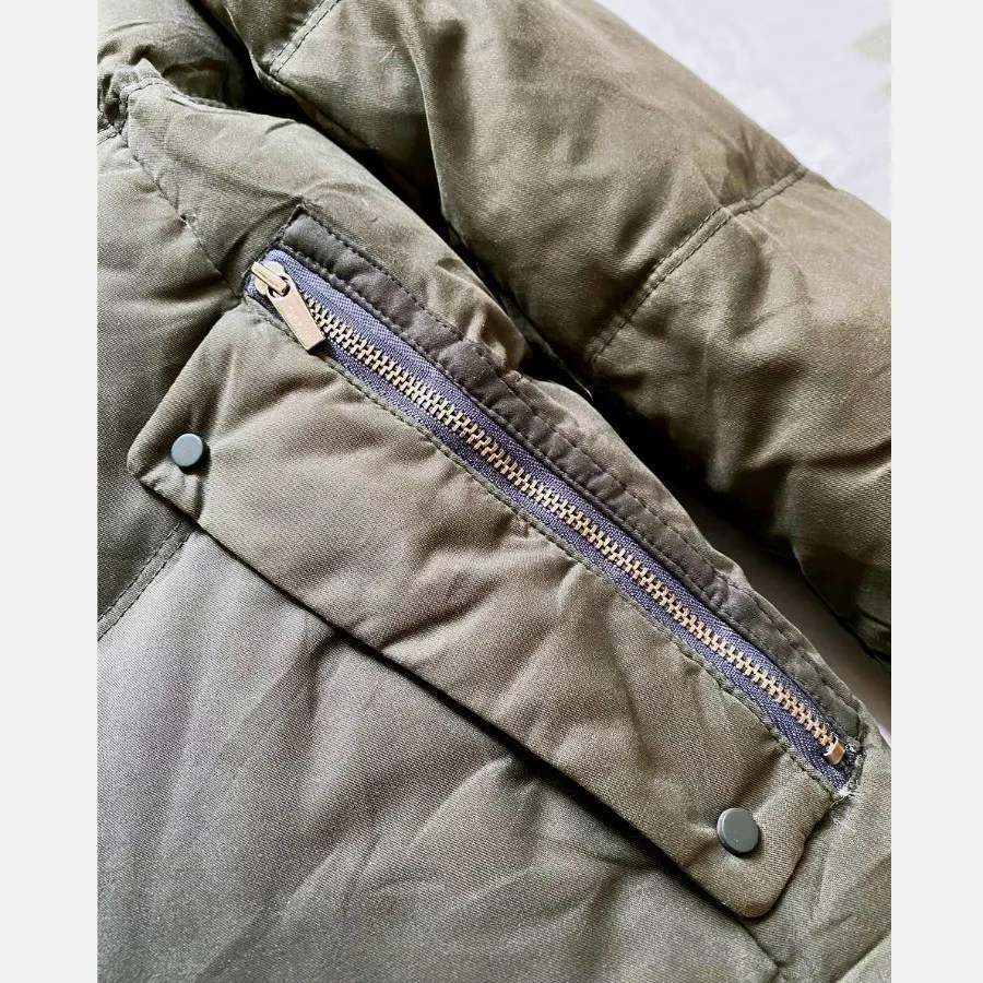 کاپشن پافر خزدارتدی ضخیم