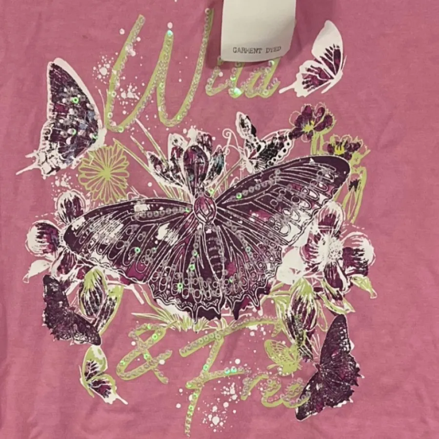 تی شرت اروپایی صورتی