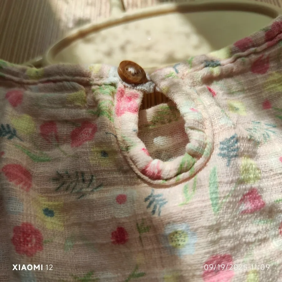 پیراهن موسلین نیوبای2-4سا