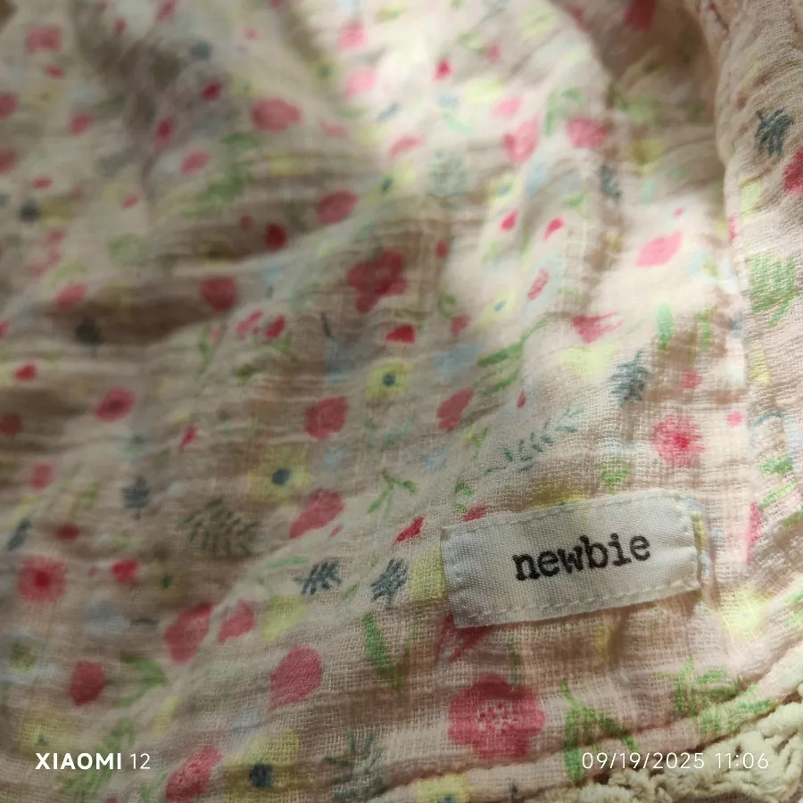 پیراهن موسلین نیوبای2-4سا