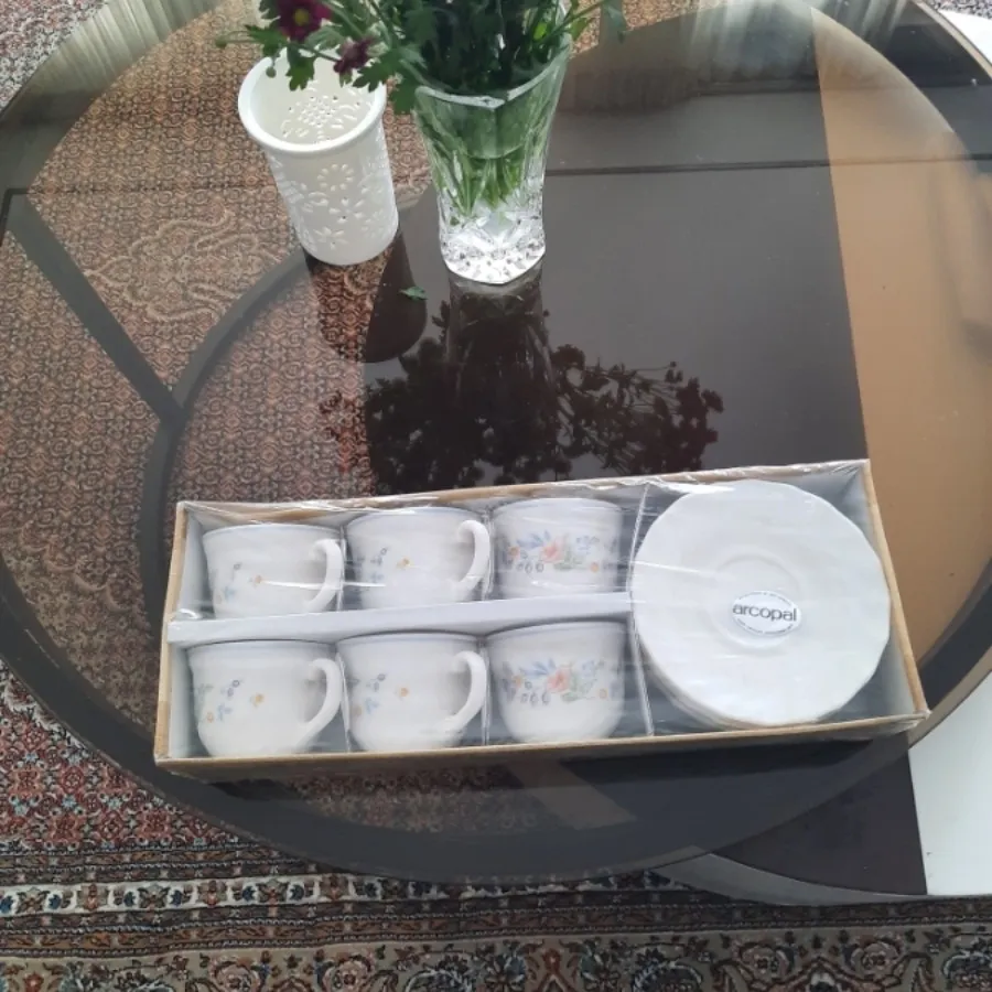 فنجان نعلبکی و قوری ارکوپ