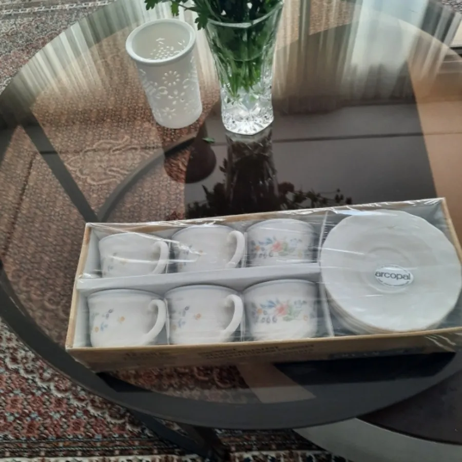 فنجان نعلبکی و قوری ارکوپ